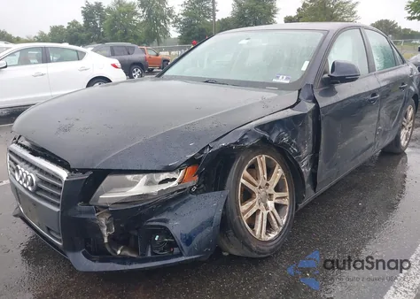 2009 Audi A4 2.0T Premium z USA, uszkodzony, nr VIN WAULF78K79N064317